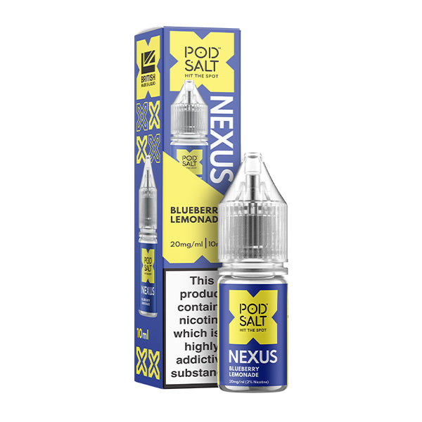 Pod Salt Nexus Blueberry Lemonade 10ml Nic Salt