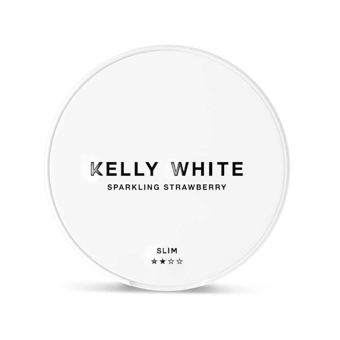 Kelly White Nicotine Pouches - Sparkling Strawberry