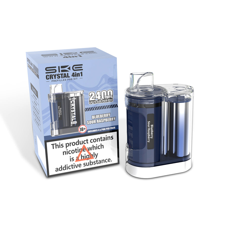 SKE Crystal 4in1 Prefilled Pod Vape Kit