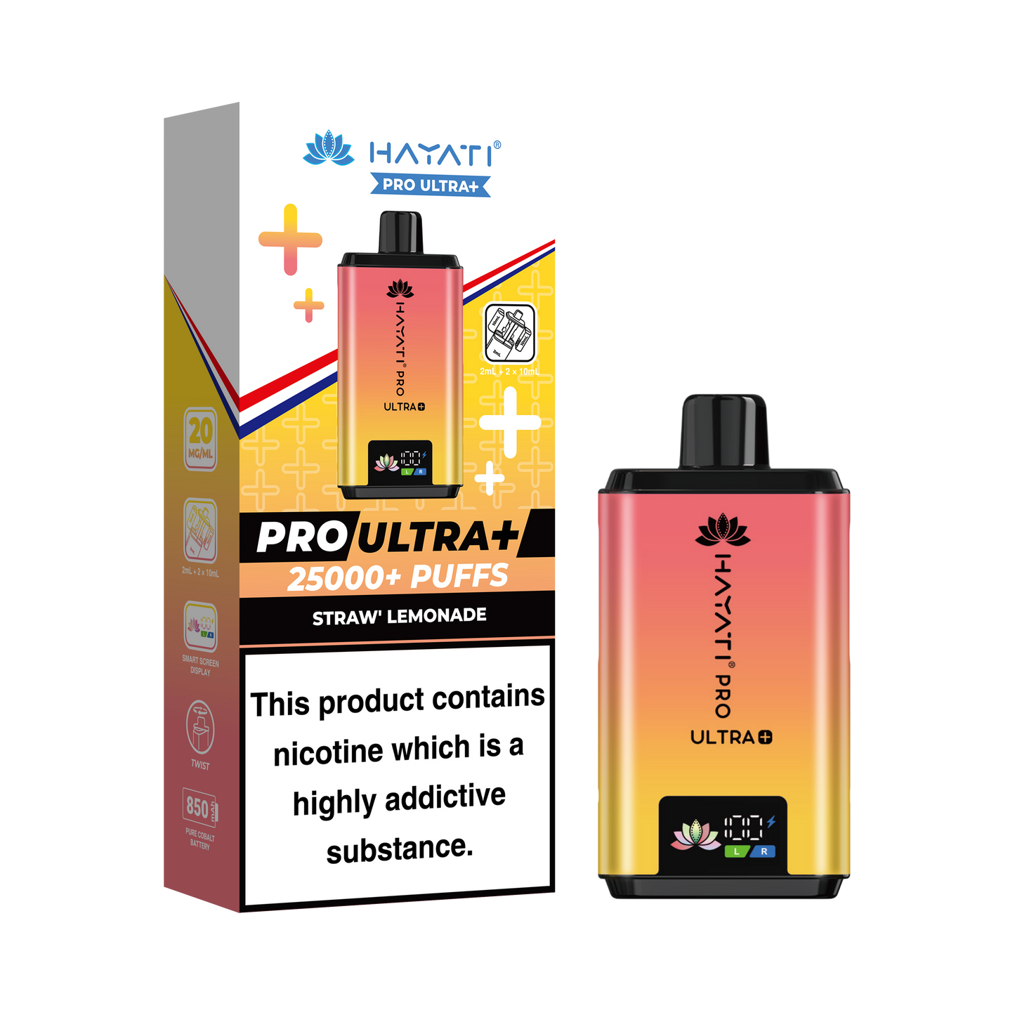 Hayati Pro Ultra + 25K Prefilled Pod Kit