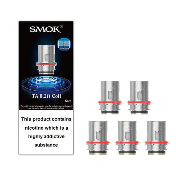 Smok TA Replacement Coils - Vape Replacement Coils UK Vapor Shop Direct Smok TA Replacement Coils - Vape Replacement Coils UK Vapor Shop Direct
