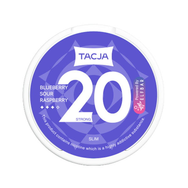 Elf Bar TACJA Nicotine Pouches Blueberry Sour Raspberry