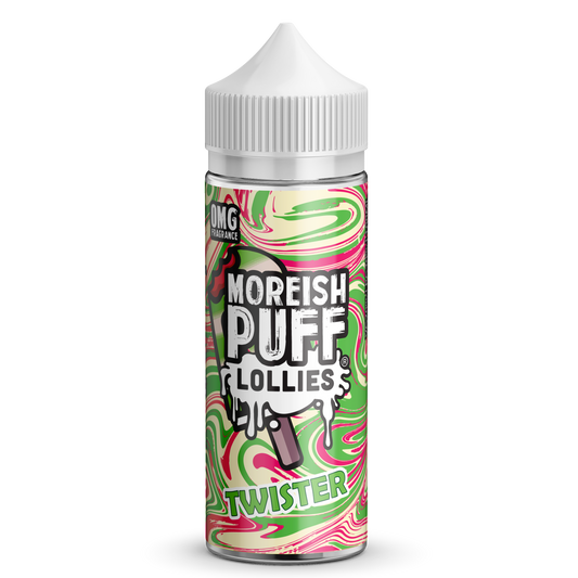 Moreish Puff Lollies Twister 100ml Shortfill