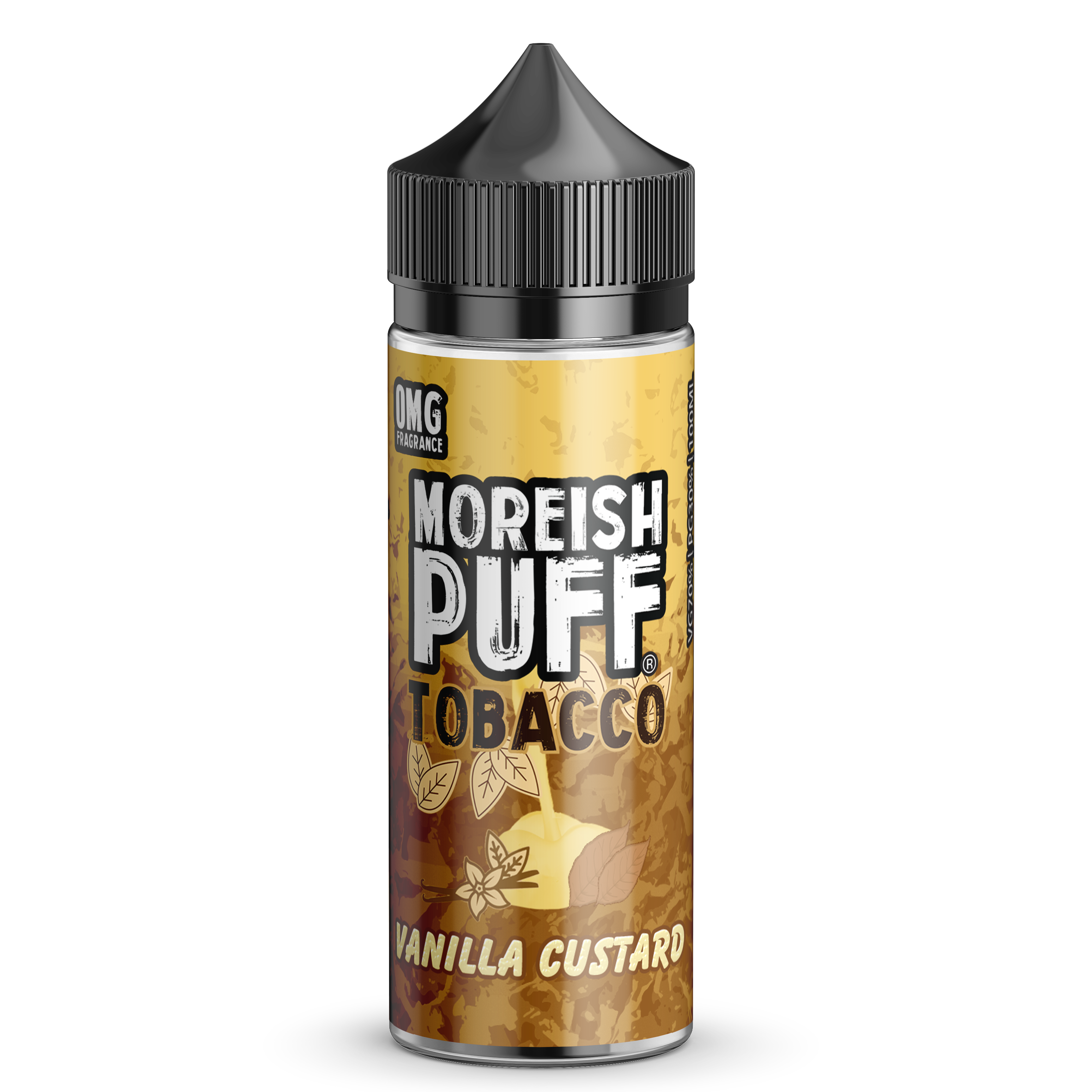 Moreish Puff Tobacco Vanilla Custard 0mg 100ml Shortfill E-Liquid