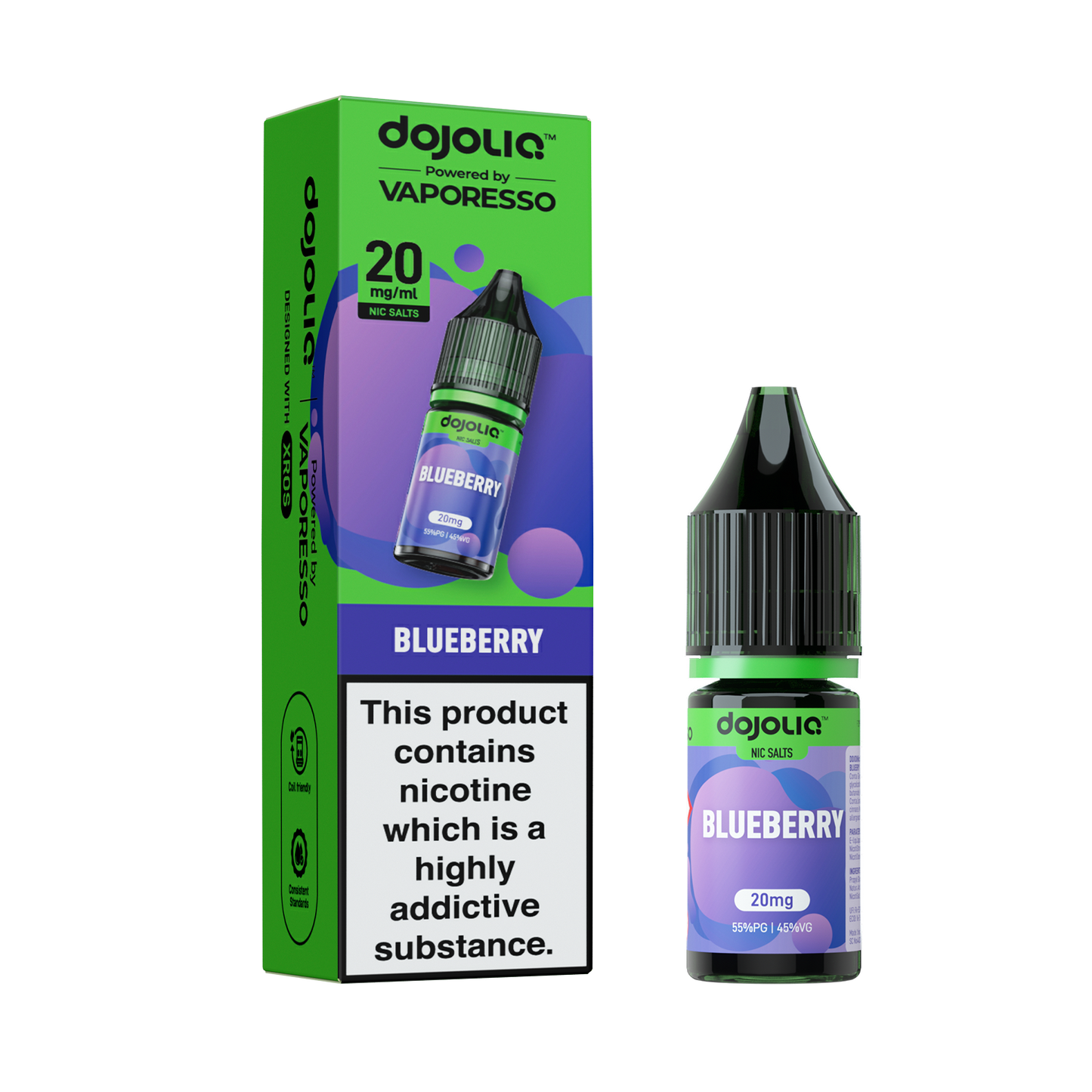 Blueberry Nic Salt by Vaporesso - Nic Salts UK