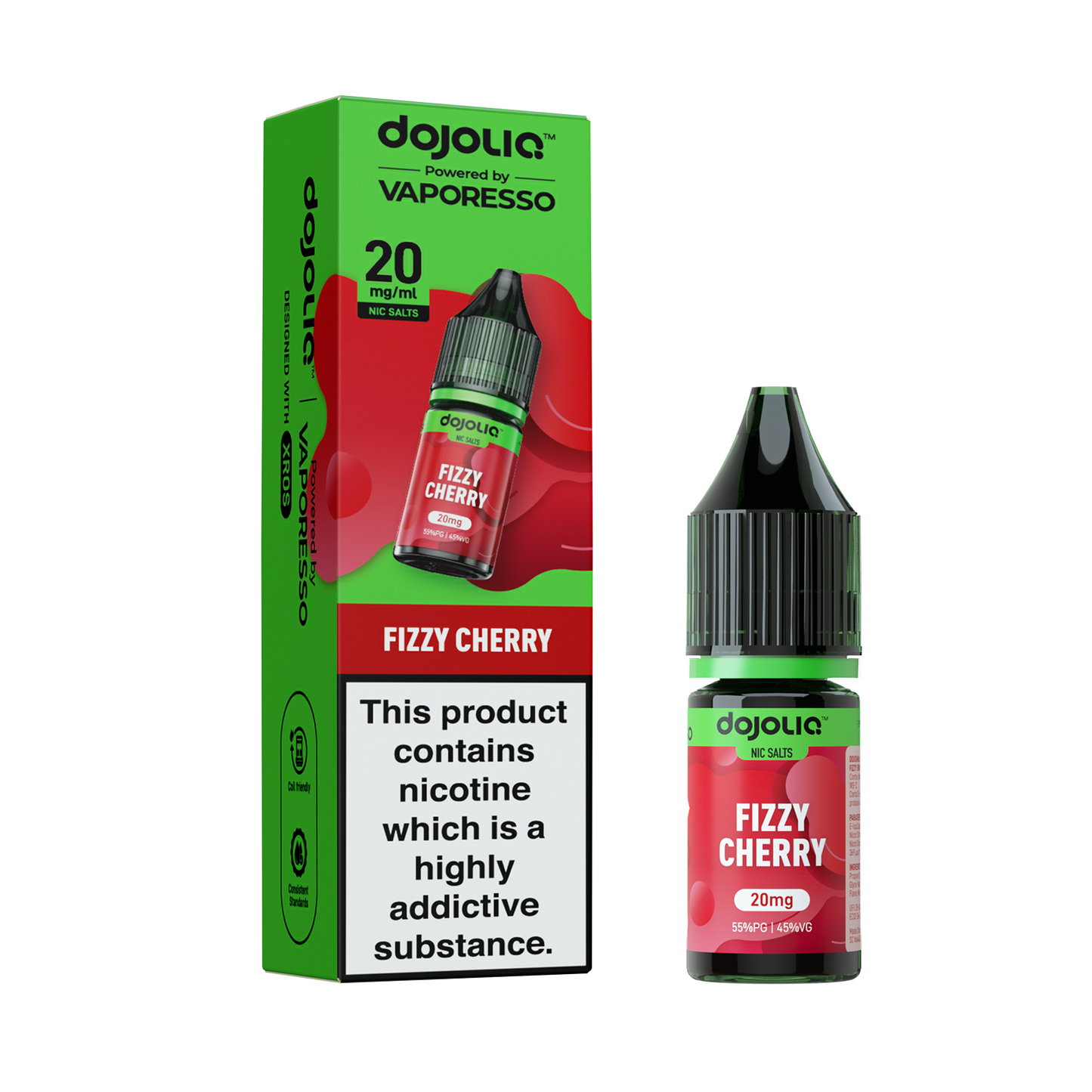 Fizzy Cherry Nic Salt by Vaporesso - Nic Salts UK