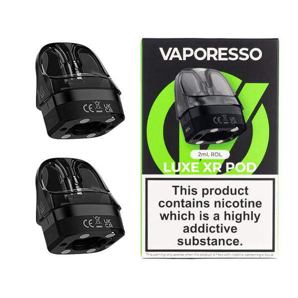 Vaporesso Luxe XR Replacement Pods - Vape Shop Pods UK Vapor Shop Direct Vaporesso Luxe XR Replacement Pods - Vape Shop Pods UK Vapor Shop Direct