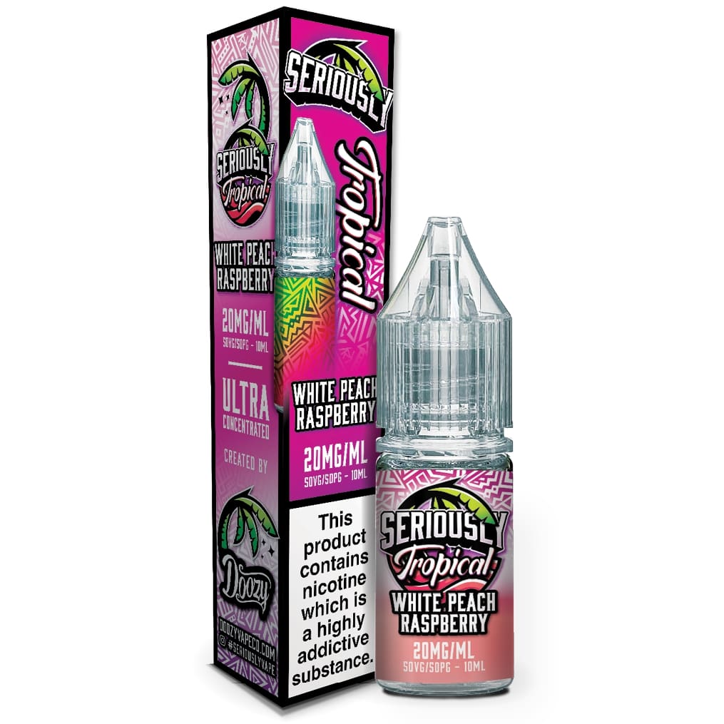 Seriously Tropical White Peach Raspberry 10ml Nic Salt