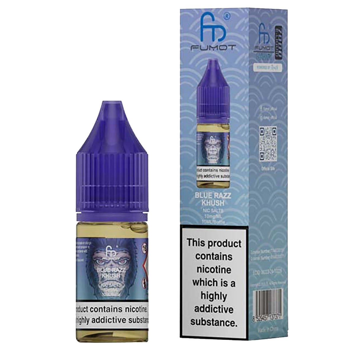 RandM 7000 Blue Razz Kush 10ml Nic Salt