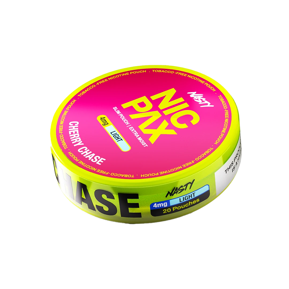 Cherry Chase Nasty Nic Pax Nicotine Pouches