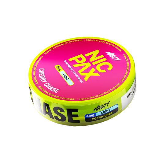 Cherry Chase Nasty Nic Pax Nicotine Pouches