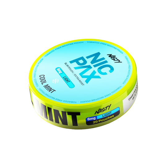 Cool Mint Nasty Nic Pax Nicotine Pouches