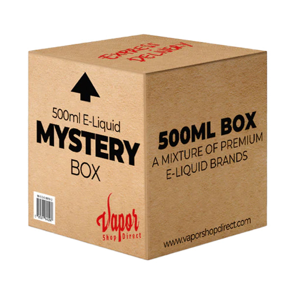 Vape E-Liquid Mystery Box 500ml | Vapor Shop Direct Vape E-Liquid Mystery Box 500ml | Vapor Shop Direct