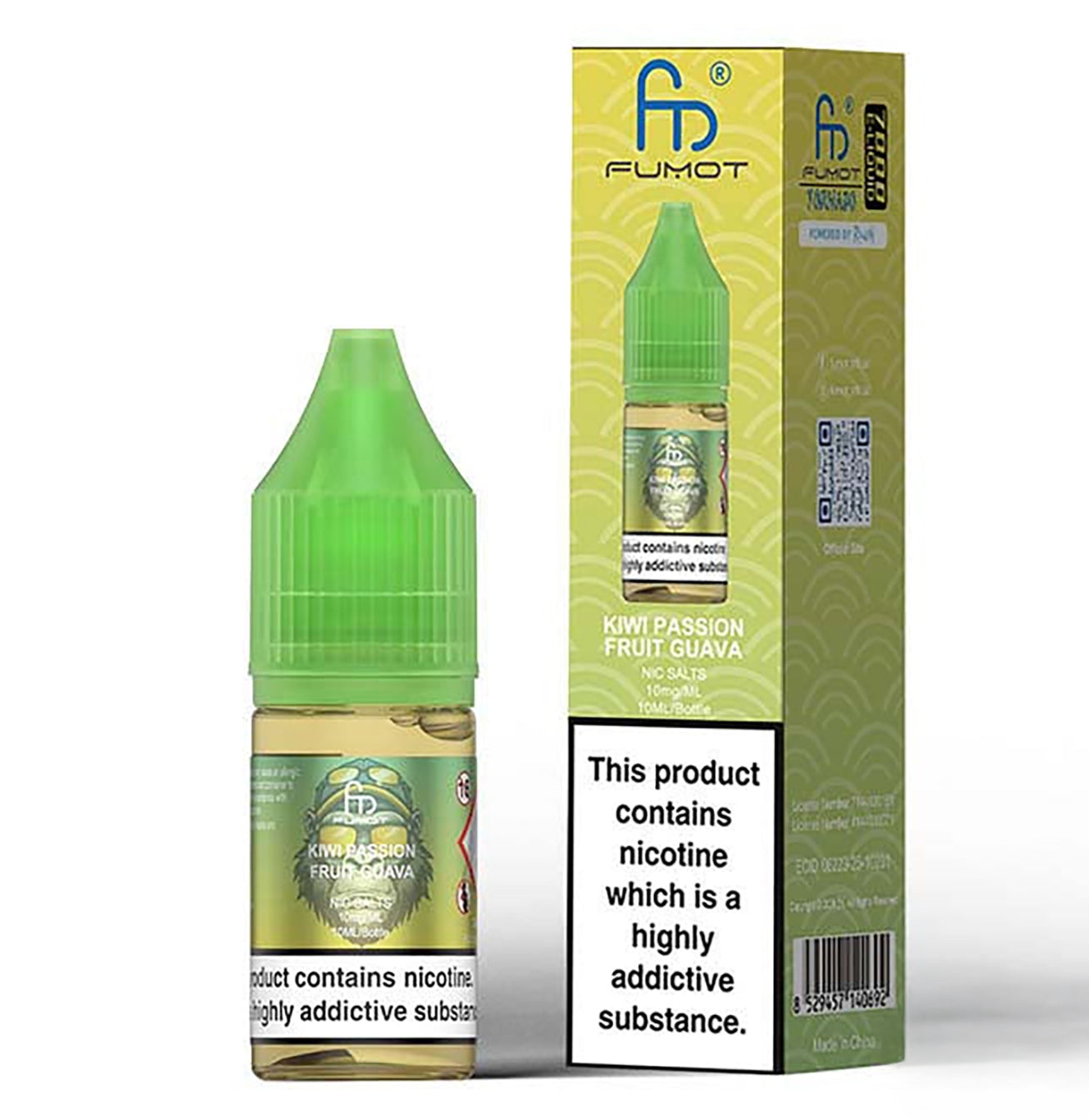 Kiwi Passion Fruit Guava Nic Salt by RandM - Nic Salts UK