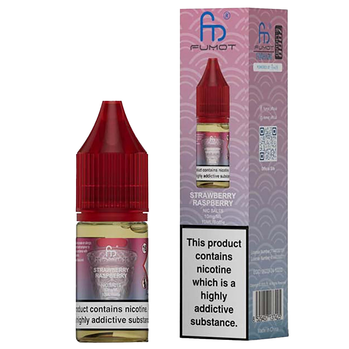 RandM 7000 Strawberry Raspberry 10ml Nic Salt