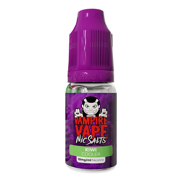 Kiwi Cooler 50/50 E-Liquid by Vampire Vape - 50/50 E-Liquids UK