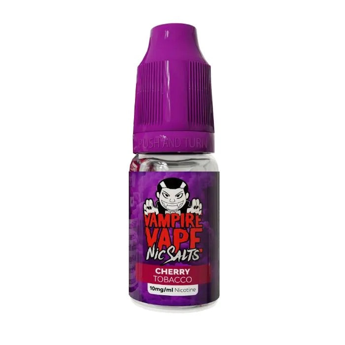 Cherry Tobacco 50/50 E-Liquid by Vampire Vape - 50/50 E-Liquids UK Vapor Shop Direct Cherry Tobacco 50/50 E-Liquid by Vampire Vape - 50/50 E-Liquids UK Vapor Shop Direct
