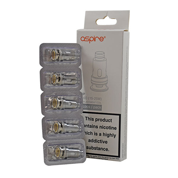 Aspire BP Replacement Coils 5 Pack-0.6ohm
