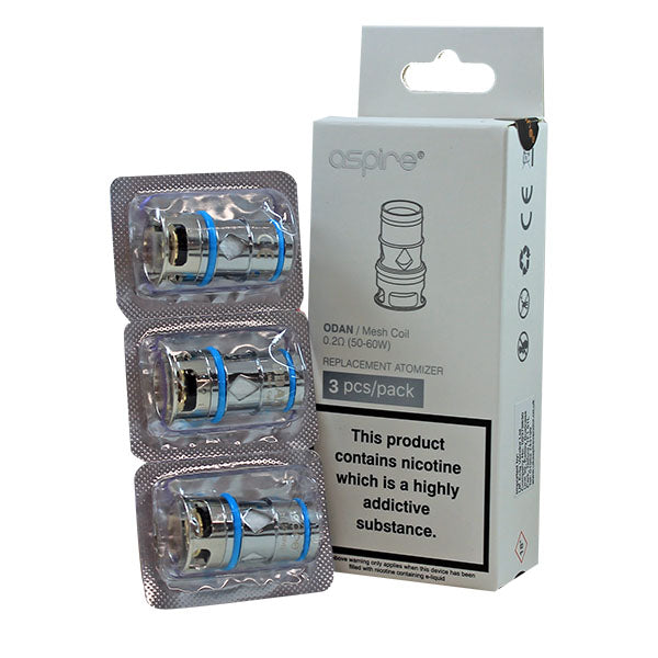 Aspire Odan Replacement Coils 3 Pack-0.2 ohm
