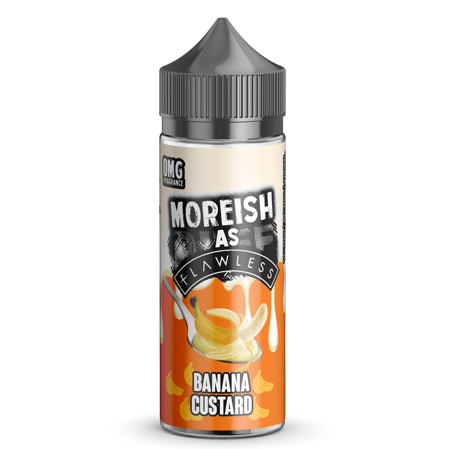 Moreish as Flawless Banana Custard 100ml Shortfill E-liquid