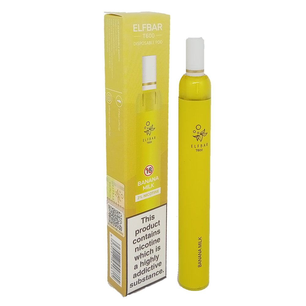 Elf Bar T600 Disposable Pod Device-Banana Milk