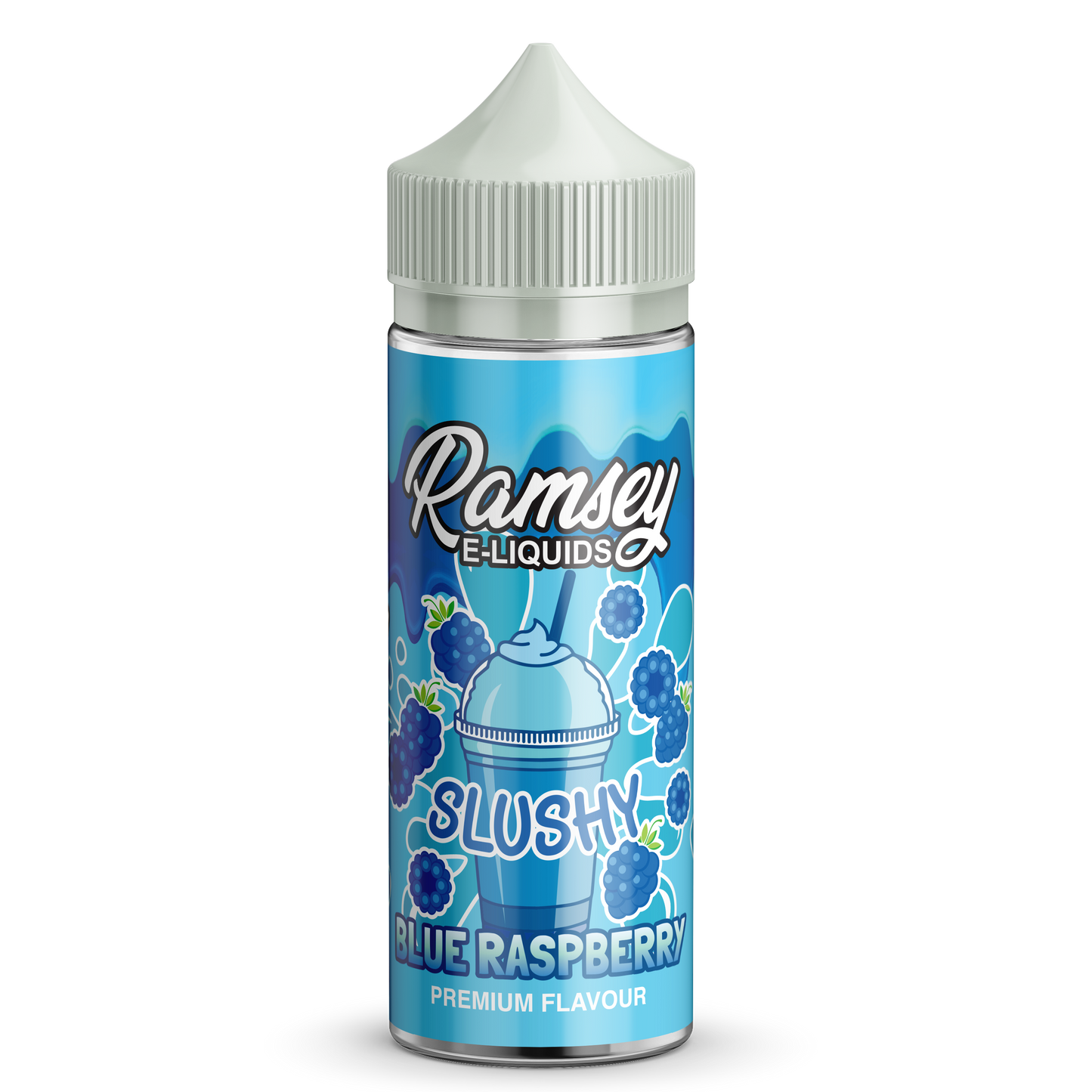 Ramsey E-Liquids Slushy Blue Raspberry 0mg 100ml Shortfill E-Liquid
