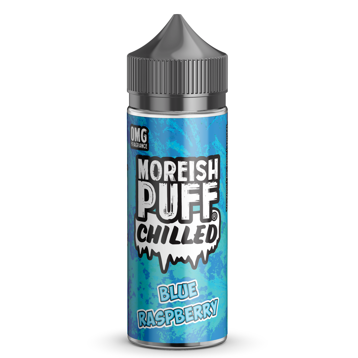 Chilled Blue Raspberry E-Liquid by Moreish Puff 100ml Shortfill