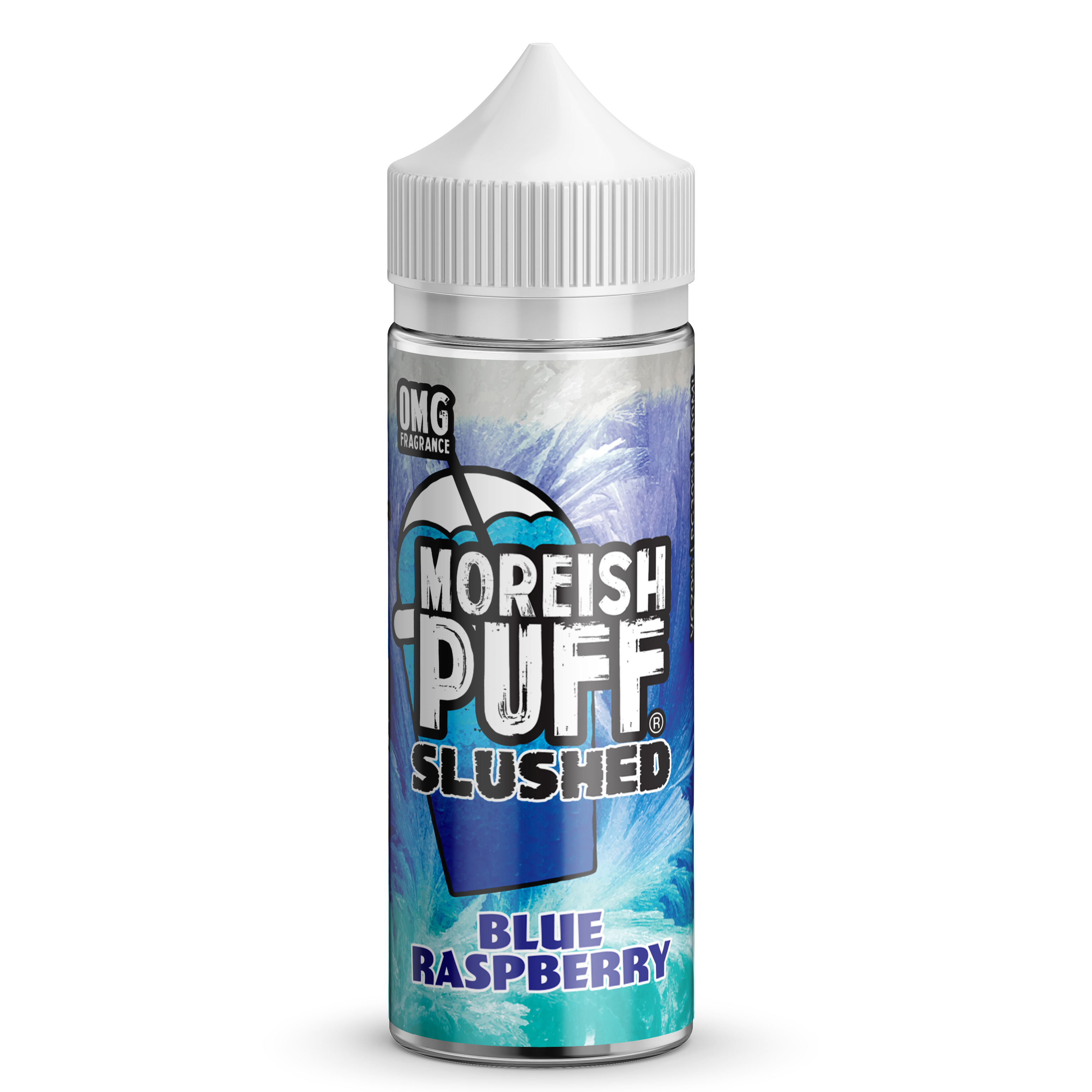 Moreish Puff Slushed Blue Raspberry 0mg 100ml Shortfill E-Liquid-DON'T INCLUDE