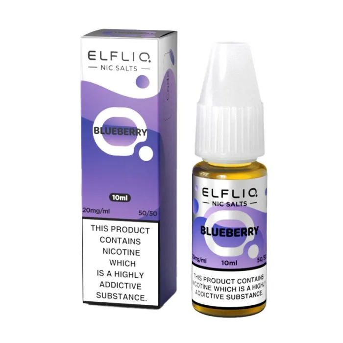 Elf Bar ELFLIQ Blueberry Nic Salt 10ml-10mg