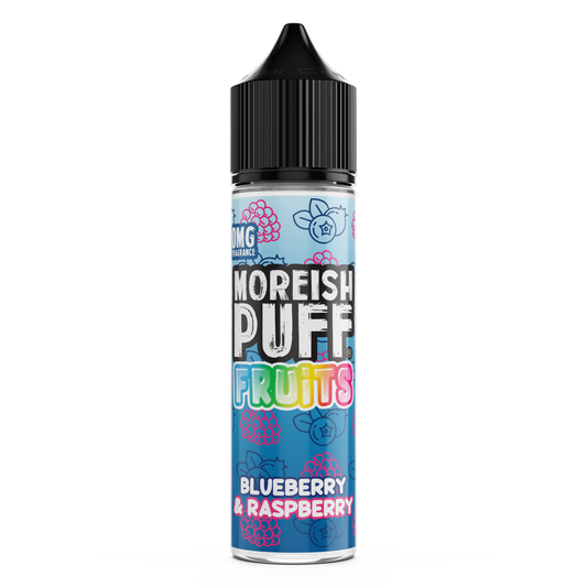 Moreish Puff Fruits Blueberry & Raspberry 0mg 50ml Shortfill E-Liquid