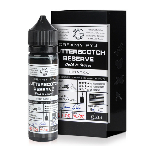 Butterscotch Reserve E-liquid by Glas 50ml Shortfill