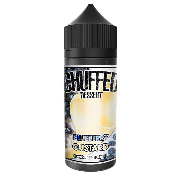 Chuffed Dessert: Blueberry Custard 0mg 100ml Shortfill E-Liquid