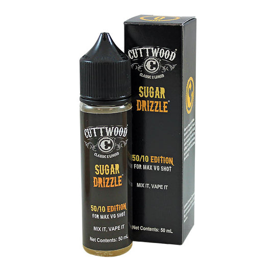Cuttwood Sugar Drizzle E-Liquid 50ml Shortfill - Dated Jan 2020