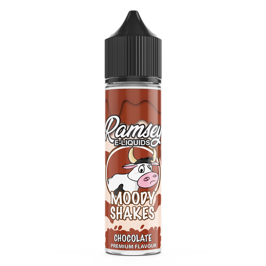 Ramsey E-Liquids Moody Shakes: Chocolate 0mg 50ml Shortfill E-Liquid