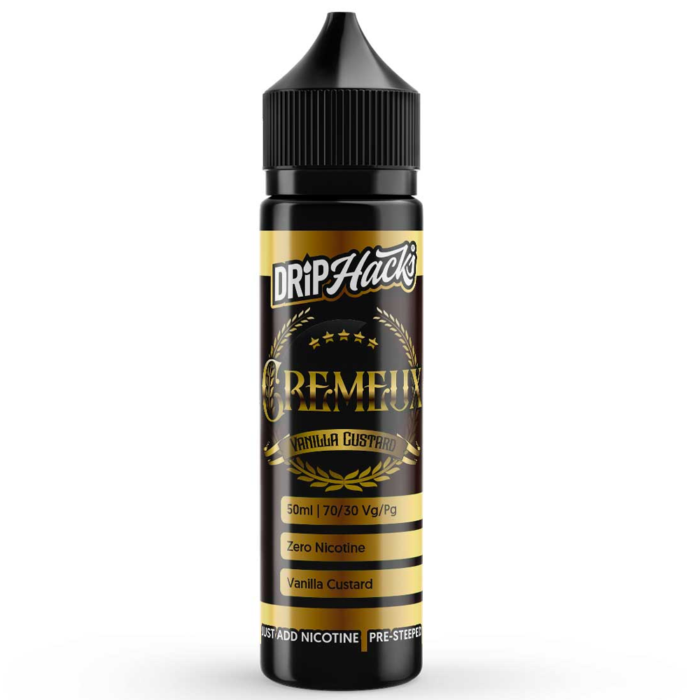 Cremeux E-Liquid by Drip Hacks Short Fills UK