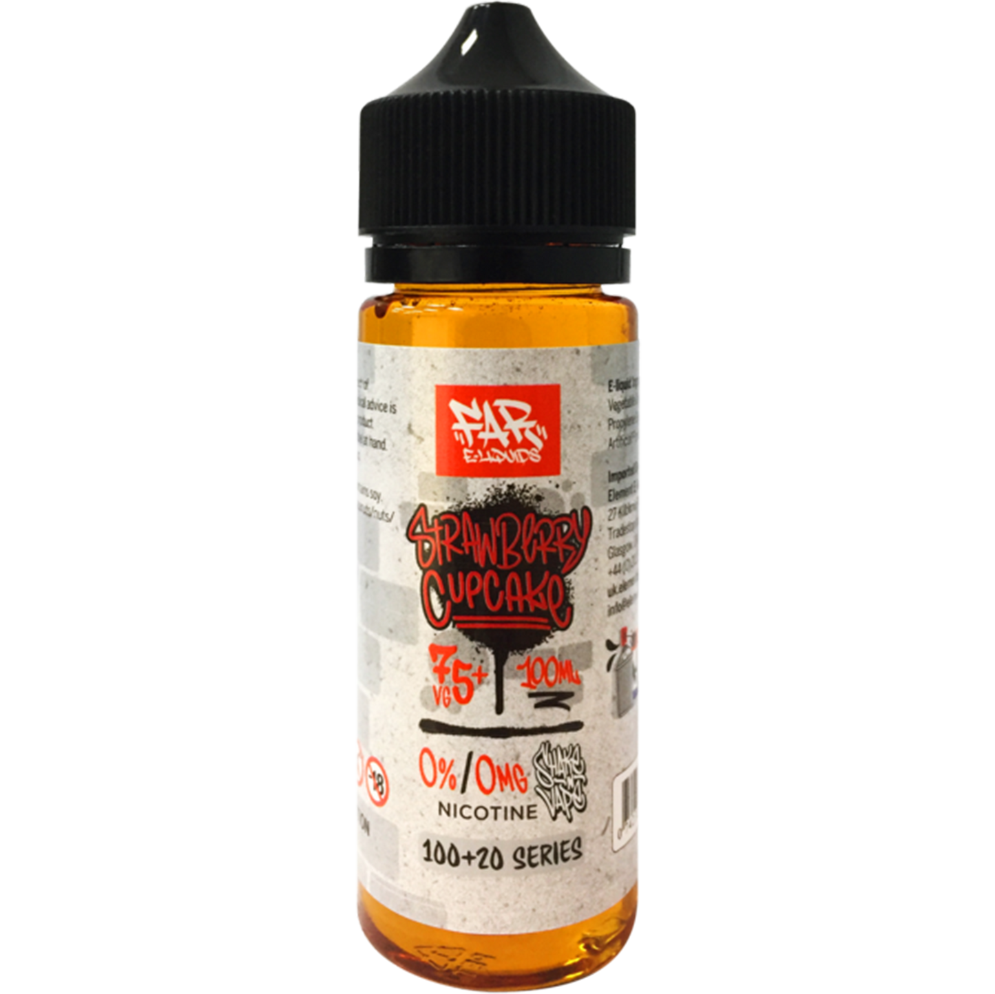 Far Strawberry Cupcake 0mg 100ml Shortfill E-liquid