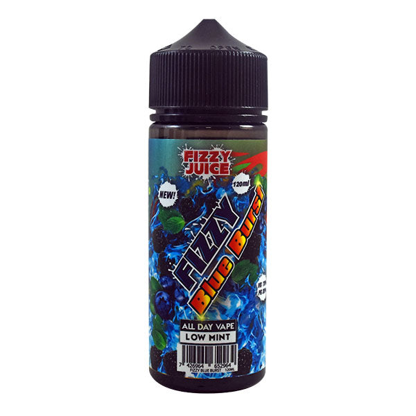 Fizzy Juice Blue Burst 0mg 100ml Shortfill E-Liquid