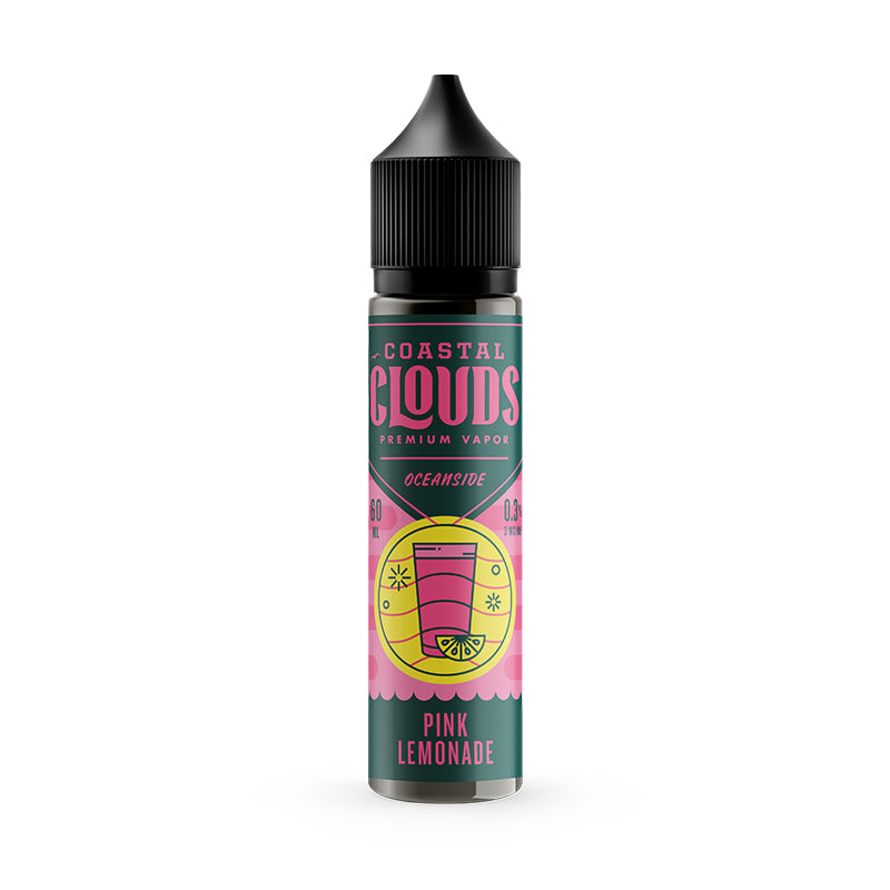 Pink Lemonade E-liquid by Coastal Clouds 50ml Shortfill
