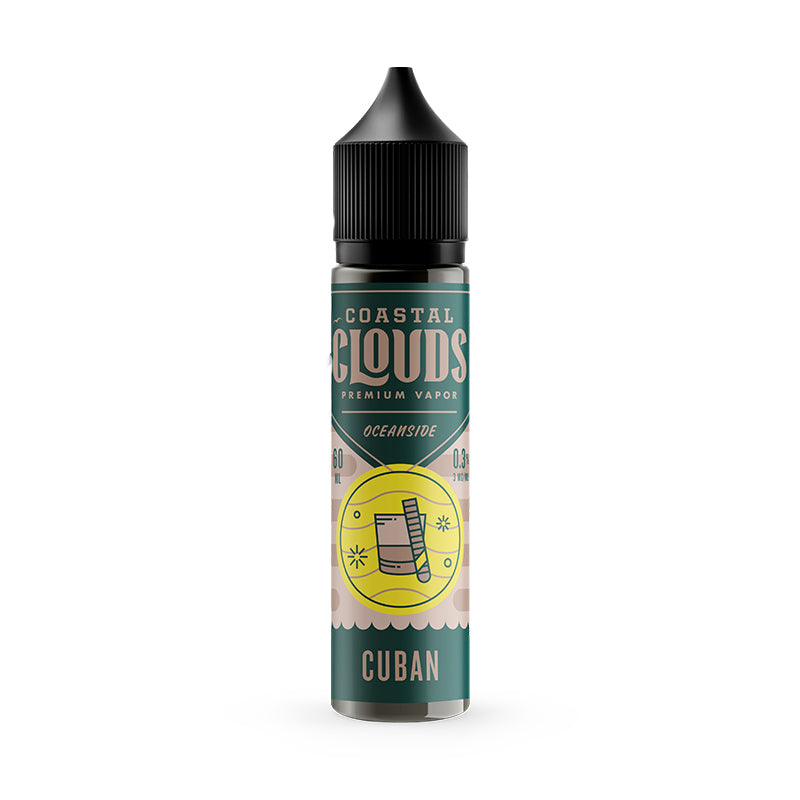 Cuban E-liquid by Coastal Clouds 50ml Shortfill