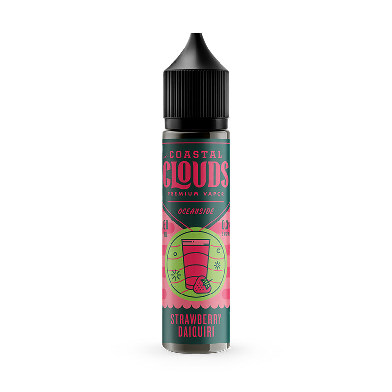 Strawberry Daiquiri E-liquid by Coastal Clouds 50ml Shortfill