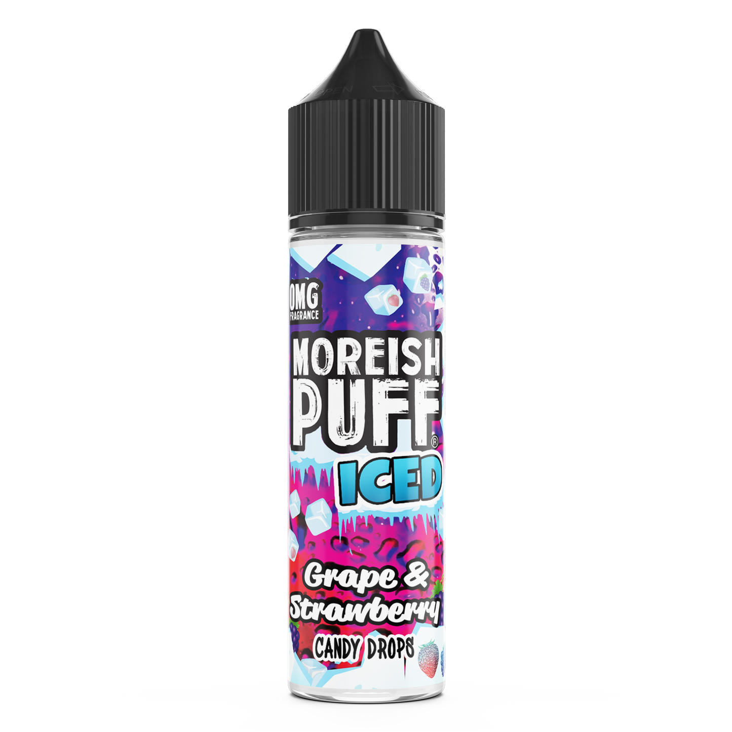 Grape & Strawberry Candy Drops E-Liquid by Moreish Puff - Shortfills UK