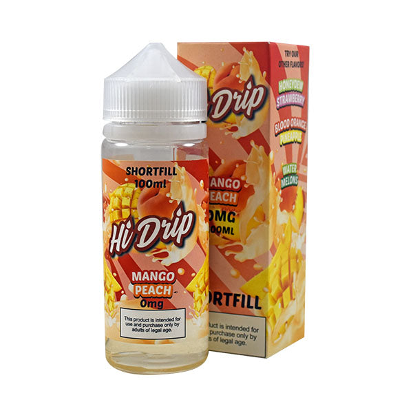 Hi Drip Mango Peach 0mg 100ml Shortfill E-Liquid