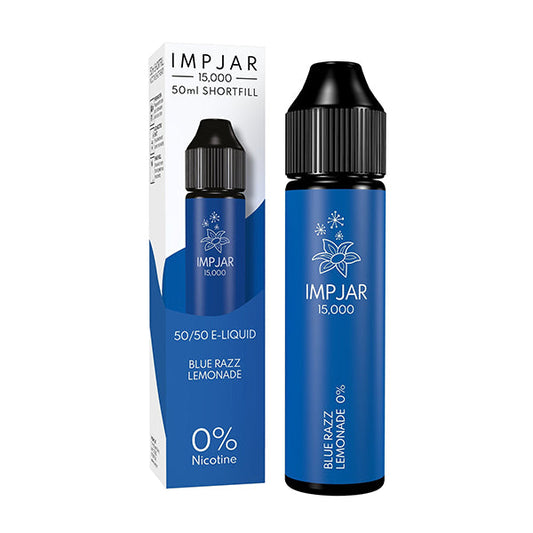 Blue Razz Lemonade E-Liquid by Imp Jar - Shortfills UK