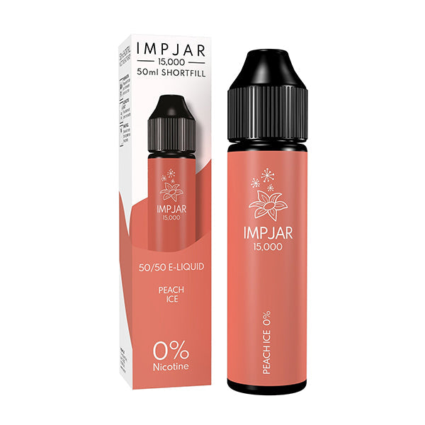 Peach Ice E-Liquid by Imp Jar - Shortfills UK