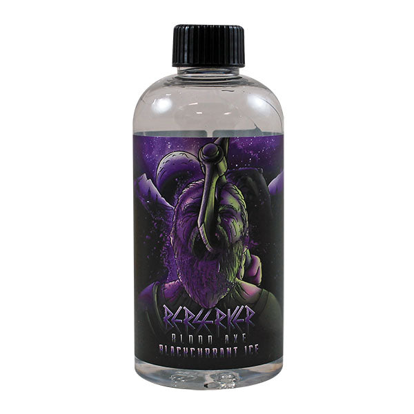 Joe's Juice Blackcurrant Ice E-Liquid by Berserker Blood Axe 200ml Shortfill