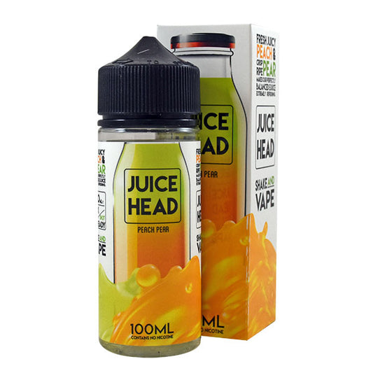 Juice Head Shake & Vape: Peach Pear 100ml Shortfill