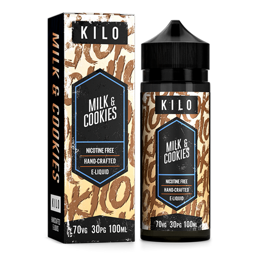 Kilo New Series: Milk & Cookies 0mg 100ml Shortfill E-Liquid