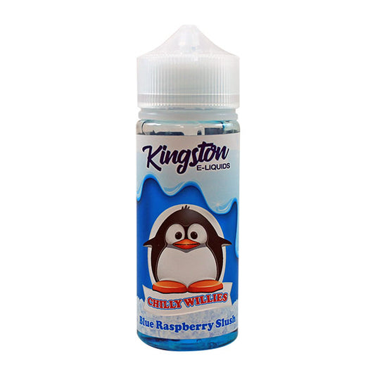 KIngston Chilly Willies - Blue Raspberry Slush E-Liquid 100ml Shortfill