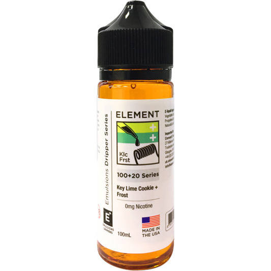 Element Emulsion: Key Lime Cookie & Frost 0mg 100ml Shortfill E-liquid