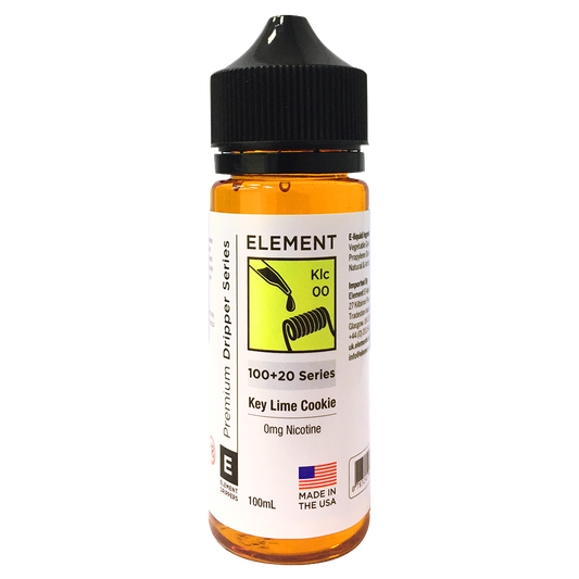Key Lime Cookie E-Liquid by Element 100ml Shortfill